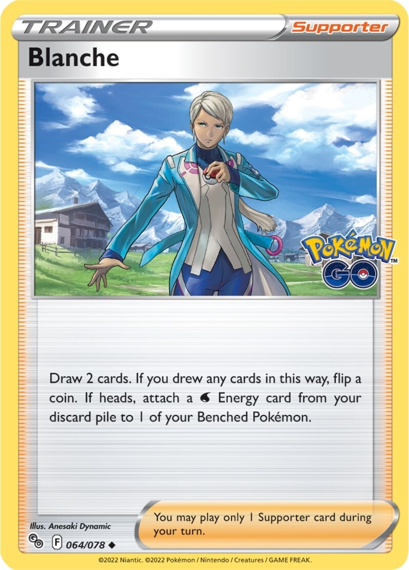 Blanche (064/078) [Pokémon GO] - The Mythic Store | 24h Order Processing