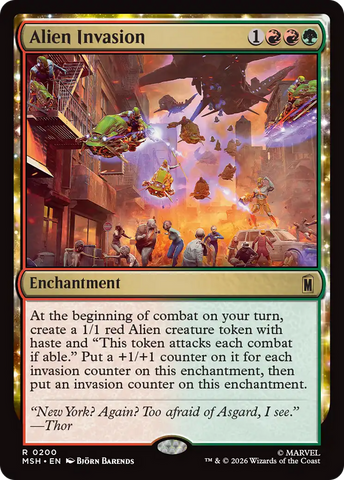 Alien Invasion [Marvel Super Heroes] - The Mythic Store | 24h Order Processing