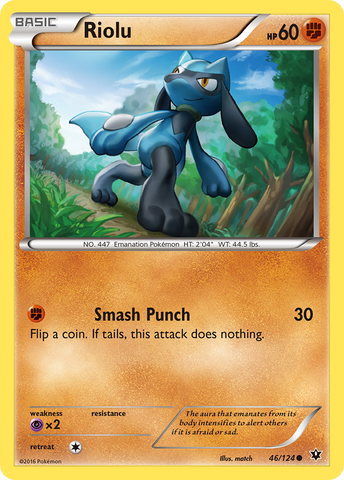 Riolu (46/124) [XY: Fates Collide] - The Mythic Store | 24h Order Processing