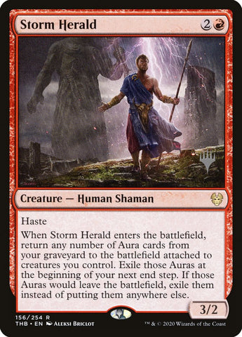 Storm Herald (Promo Pack) [Theros Beyond Death Promos] - The Mythic Store | 24h Order Processing