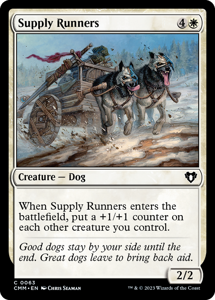 Supply Runners [Commander Masters] - The Mythic Store | 24h Order Processing