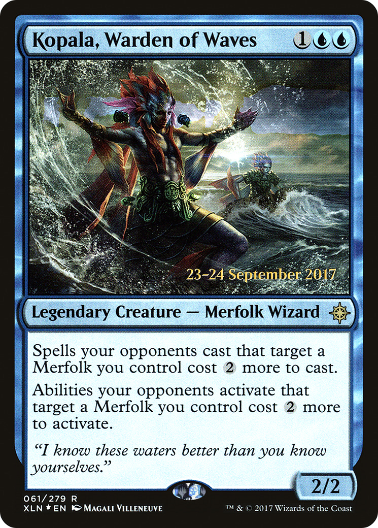Kopala, Warden of Waves [Ixalan Prerelease Promos] - The Mythic Store | 24h Order Processing