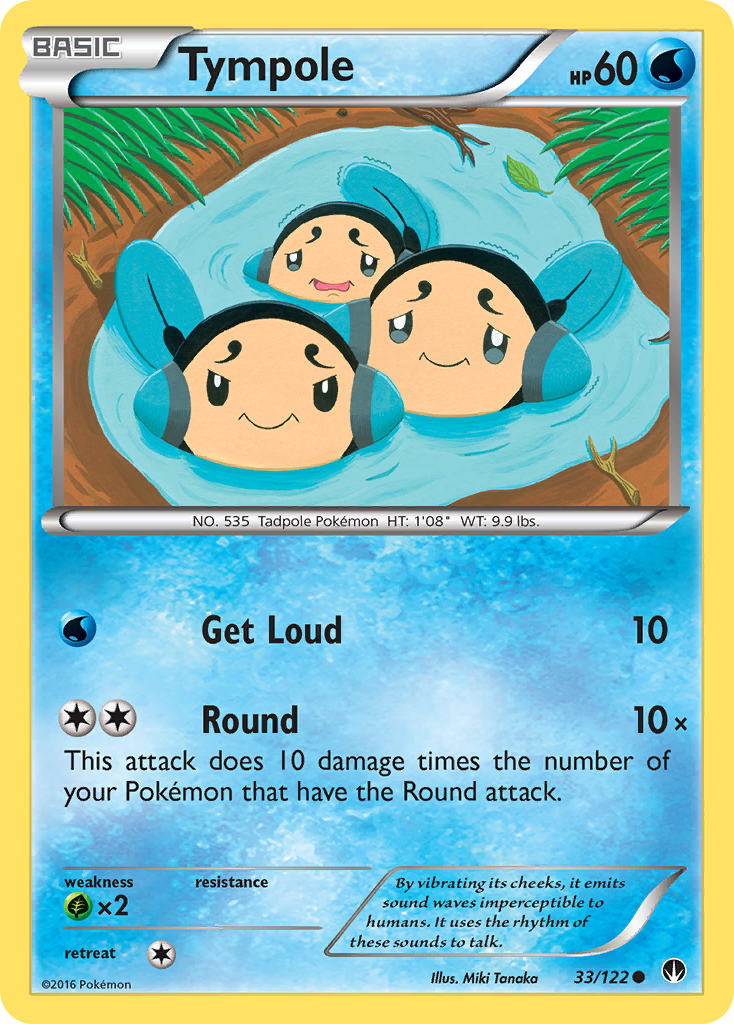 Tympole (33/122) [XY: BREAKpoint] - The Mythic Store | 24h Order Processing