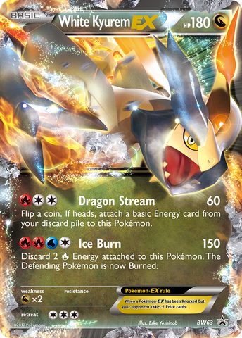 White Kyurem EX (BW63) [Black & White: Black Star Promos] - The Mythic Store | 24h Order Processing