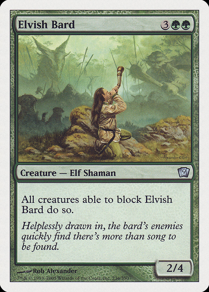 Elvish Bard [Ninth Edition] - The Mythic Store | 24h Order Processing