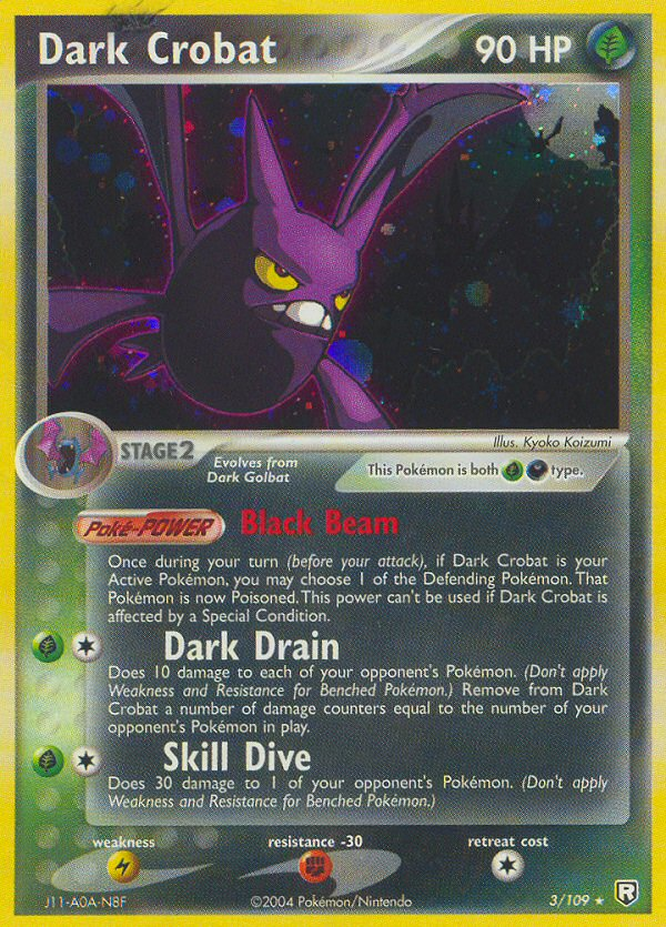 Dark Crobat (3/109) [EX: Team Rocket Returns] - The Mythic Store | 24h Order Processing