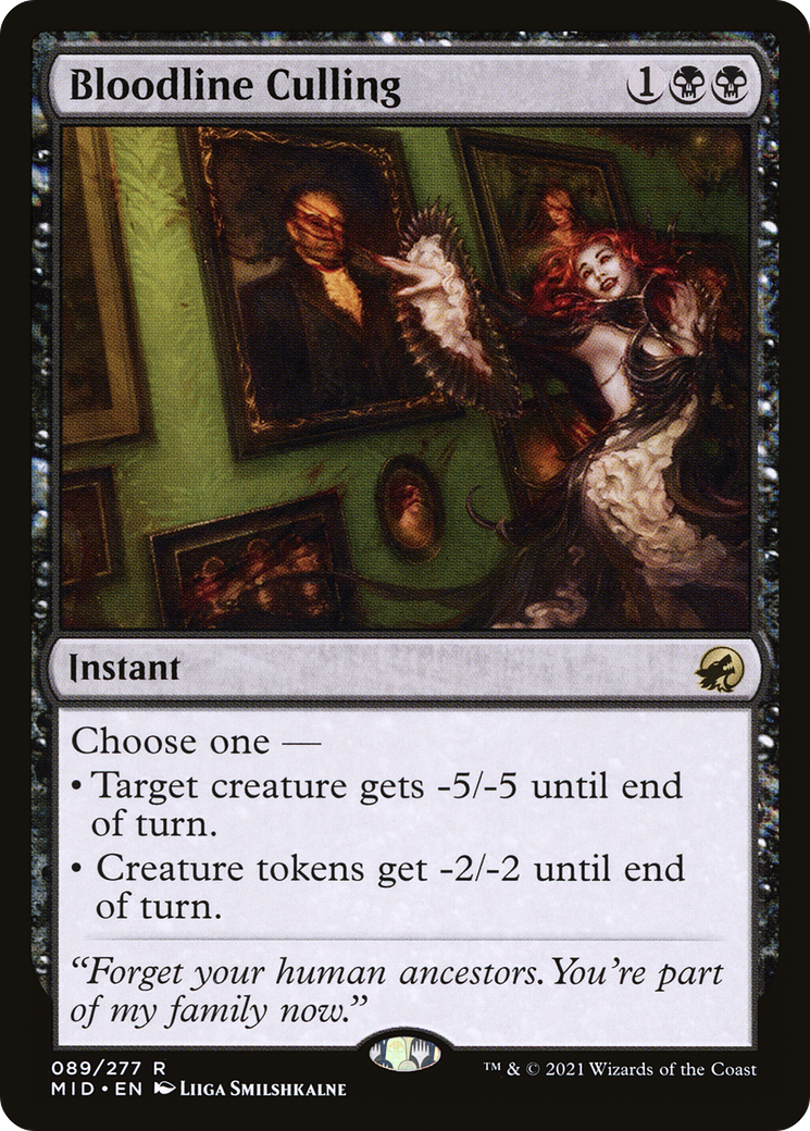 Bloodline Culling [Innistrad: Midnight Hunt] - The Mythic Store | 24h Order Processing