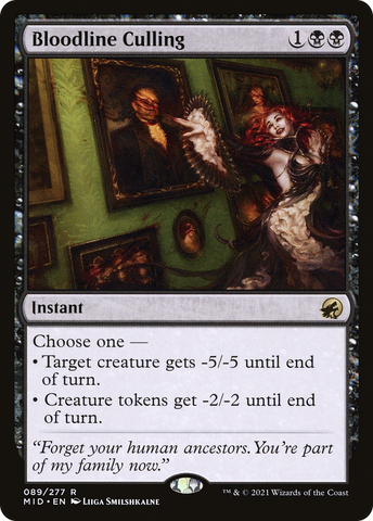 Bloodline Culling [Innistrad: Midnight Hunt] - The Mythic Store | 24h Order Processing