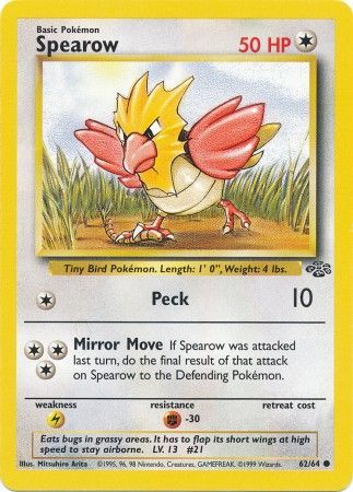 Spearow (62/64) [Jungle Unlimited] - The Mythic Store | 24h Order Processing