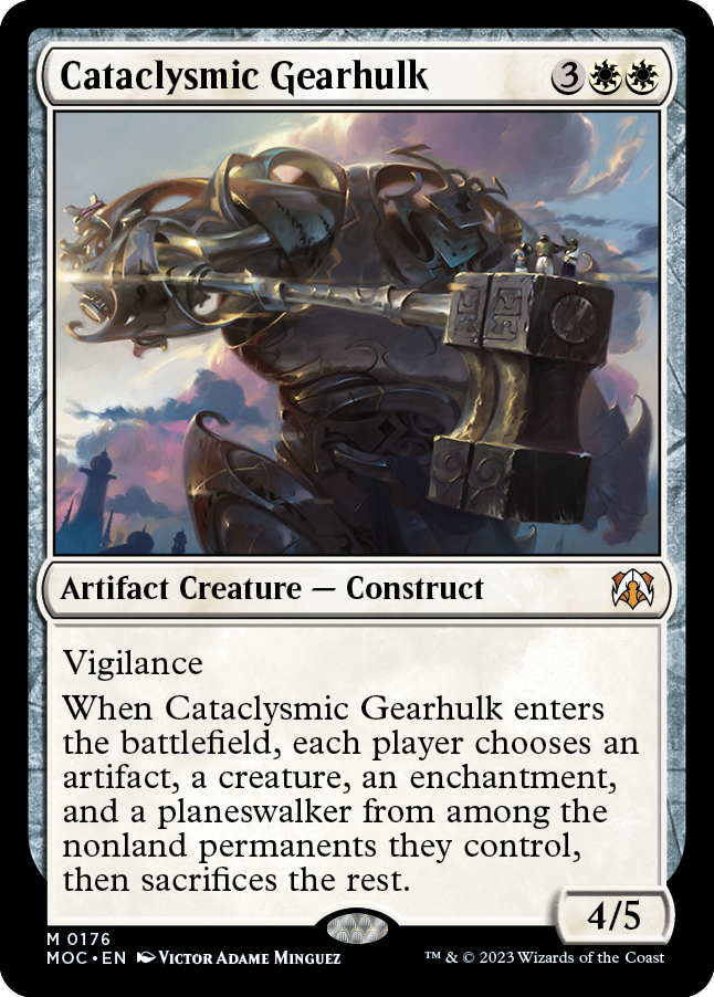 Cataclysmic Gearhulk [March of the Machine Commander] - The Mythic Store | 24h Order Processing