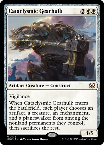 Cataclysmic Gearhulk [March of the Machine Commander] - The Mythic Store | 24h Order Processing