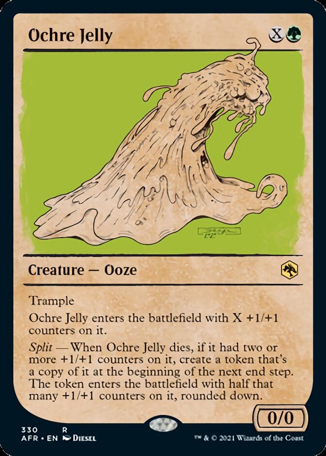 Ochre Jelly (Showcase) [Dungeons & Dragons: Adventures in the Forgotten Realms] - The Mythic Store | 24h Order Processing
