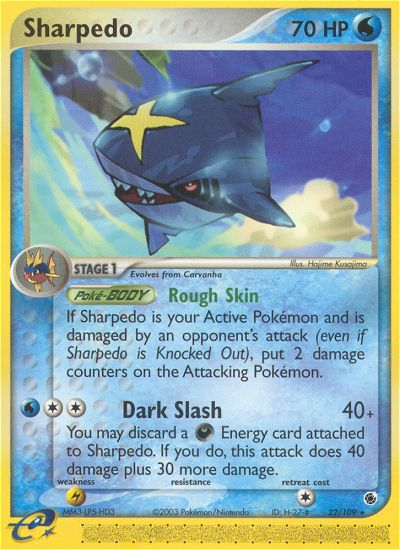 Sharpedo (22/109) [EX: Ruby & Sapphire] - The Mythic Store | 24h Order Processing
