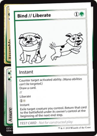Bind // Liberate (2021 Edition) [Mystery Booster Playtest Cards] - The Mythic Store | 24h Order Processing