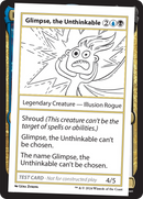 Glimpse, the Unthinkable [Mystery Booster 2 Playtest Cards] - The Mythic Store | 24h Order Processing
