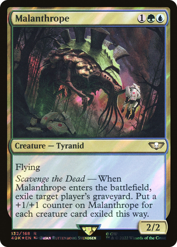 Malanthrope (Surge Foil) [Warhammer 40,000] - The Mythic Store | 24h Order Processing