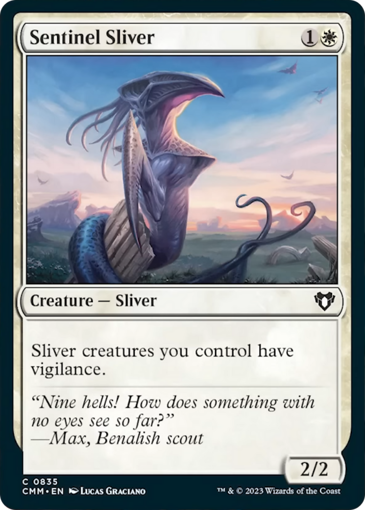 Sentinel Sliver [Commander Masters] - The Mythic Store | 24h Order Processing