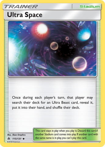 Ultra Space (115/131) [Sun & Moon: Forbidden Light] - The Mythic Store | 24h Order Processing