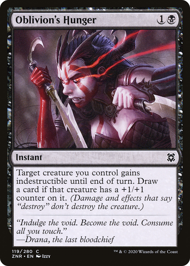 Oblivion's Hunger [Zendikar Rising] - The Mythic Store | 24h Order Processing