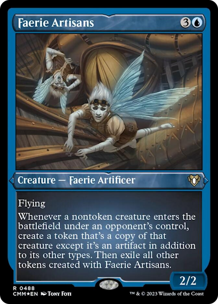 Faerie Artisans (Foil Etched) [Commander Masters] - The Mythic Store | 24h Order Processing