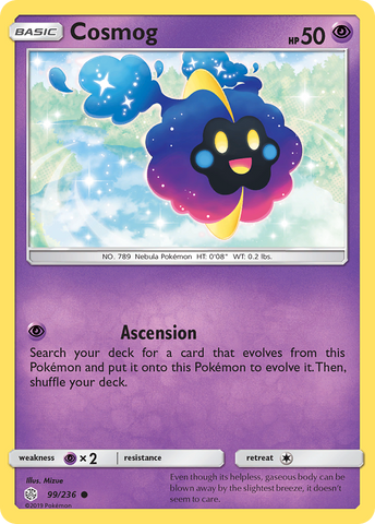 Cosmog (99/236) [Sun & Moon: Cosmic Eclipse] - The Mythic Store | 24h Order Processing