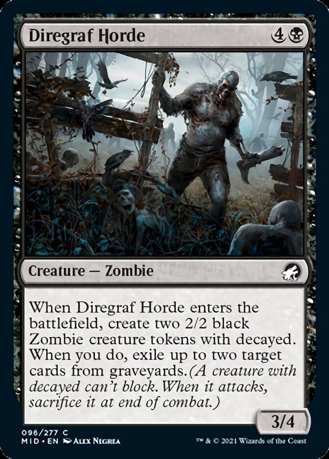 Diregraf Horde [Innistrad: Midnight Hunt] - The Mythic Store | 24h Order Processing