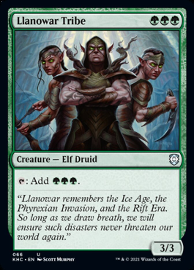 Llanowar Tribe [Kaldheim Commander] - The Mythic Store | 24h Order Processing