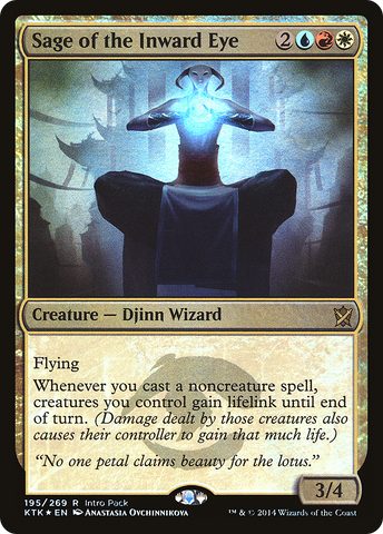 Sage of the Inward Eye (Intro Pack) [Khans of Tarkir Promos] - The Mythic Store | 24h Order Processing
