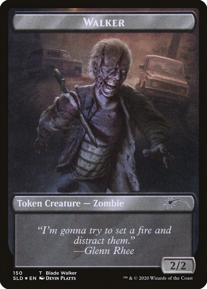 Walker (150 //151) Double-Sided Token [Secret Lair Drop Series] - The Mythic Store | 24h Order Processing