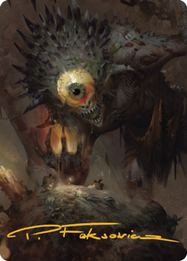 Nothic Art Card (Gold-Stamped Signature) [Commander Legends: Battle for Baldur's Gate Art Series] - The Mythic Store | 24h Order Processing