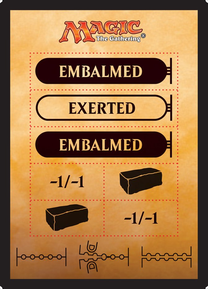 Punchcard [Amonkhet Tokens] - The Mythic Store | 24h Order Processing