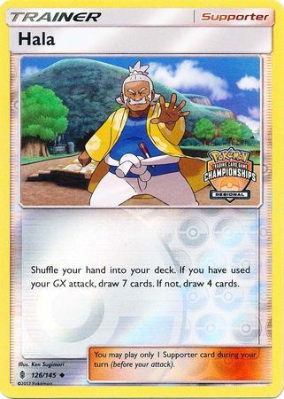 Hala (126/145) (Regional Championship Promo) [Sun & Moon: Guardians Rising] - The Mythic Store | 24h Order Processing