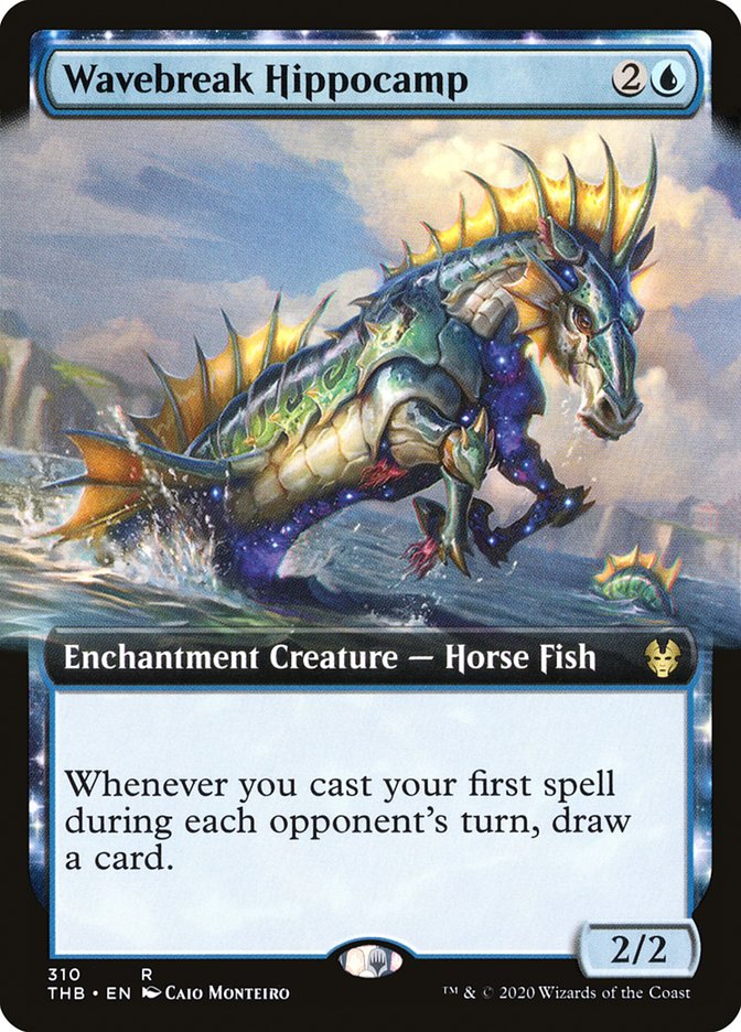 Wavebreak Hippocamp (Extended Art) [Theros Beyond Death] - The Mythic Store | 24h Order Processing