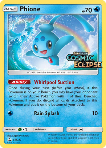 Phione (SM220) [Sun & Moon: Black Star Promos] - The Mythic Store | 24h Order Processing