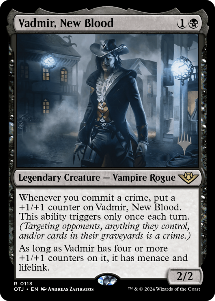 Vadmir, New Blood (Promo Pack) [Outlaws of Thunder Junction Promos] - The Mythic Store | 24h Order Processing