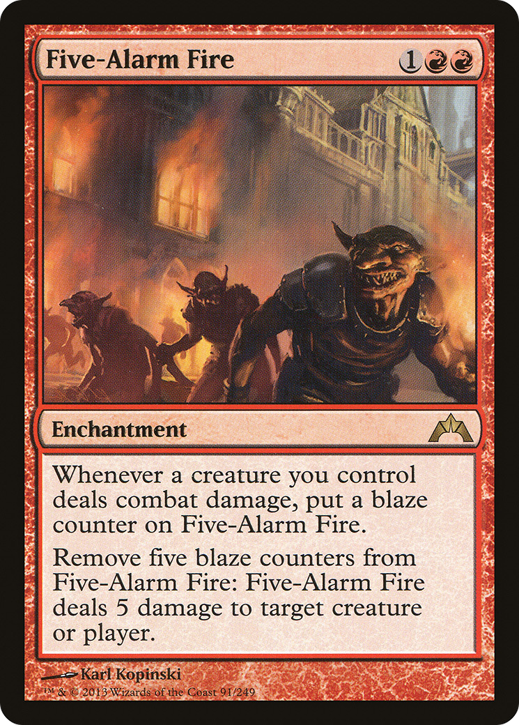 Five-Alarm Fire [Gatecrash] - The Mythic Store | 24h Order Processing