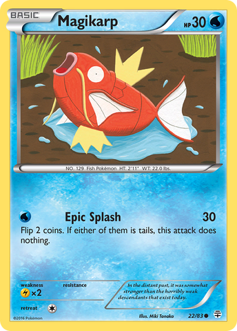 Magikarp (22/83) [XY: Generations] - The Mythic Store | 24h Order Processing