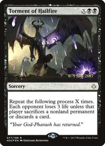 Torment of Hailfire [Hour of Devastation Prerelease Promos] - The Mythic Store | 24h Order Processing