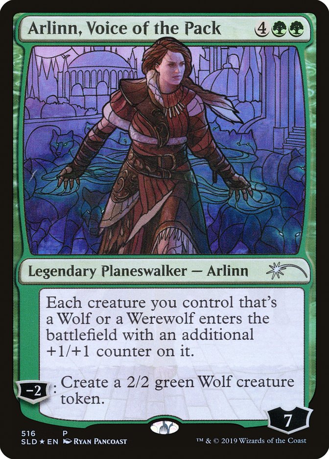 Arlinn, Voice of the Pack (Stained Glass) [Secret Lair Drop Promos] - The Mythic Store | 24h Order Processing