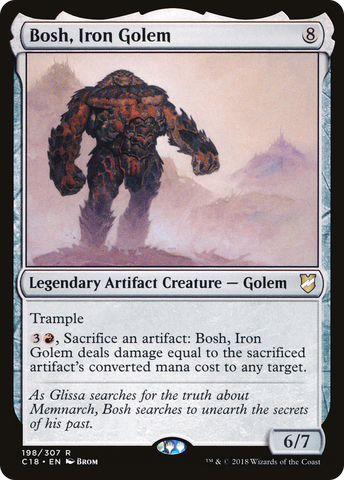 Bosh, Iron Golem [Commander 2018] - The Mythic Store | 24h Order Processing