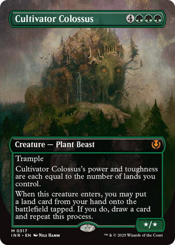 Cultivator Colossus (Borderless) [Innistrad Remastered] - The Mythic Store | 24h Order Processing