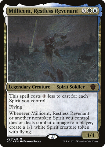 Millicent, Restless Revenant (Display Commander) [Innistrad: Crimson Vow Commander] - The Mythic Store | 24h Order Processing