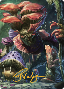 Myconid Spore Tender Art Card (Gold-Stamped Signature) [Commander Legends: Battle for Baldur's Gate Art Series] - The Mythic Store | 24h Order Processing