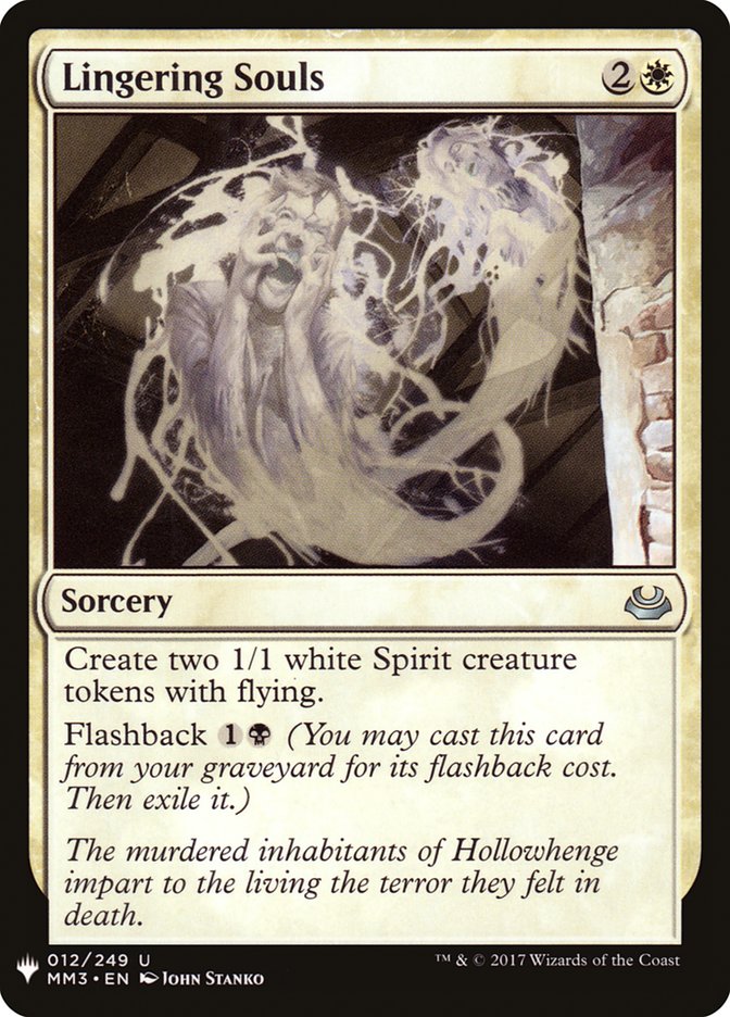 Lingering Souls [Mystery Booster] - The Mythic Store | 24h Order Processing