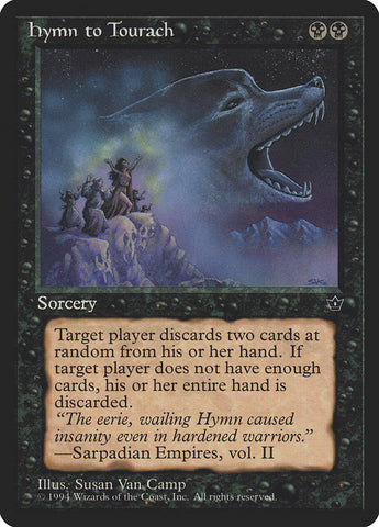 Hymn to Tourach (Susan Van Camp) [Fallen Empires] - The Mythic Store | 24h Order Processing