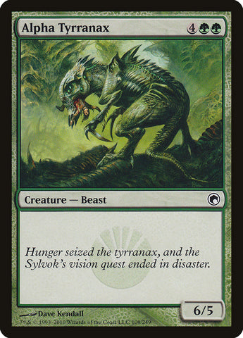 Alpha Tyrranax [Scars of Mirrodin] - The Mythic Store | 24h Order Processing