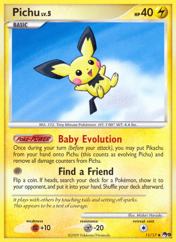 Pichu (11/17) [POP Series 9] - The Mythic Store | 24h Order Processing