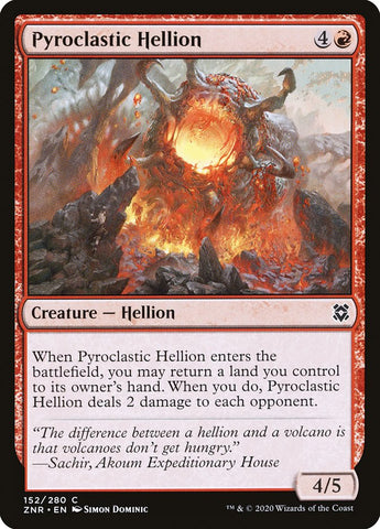 Pyroclastic Hellion [Zendikar Rising] - The Mythic Store | 24h Order Processing