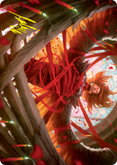 Sigarda's Imprisonment Art Card (Gold-Stamped Signature) [Innistrad: Crimson Vow Art Series] - The Mythic Store | 24h Order Processing