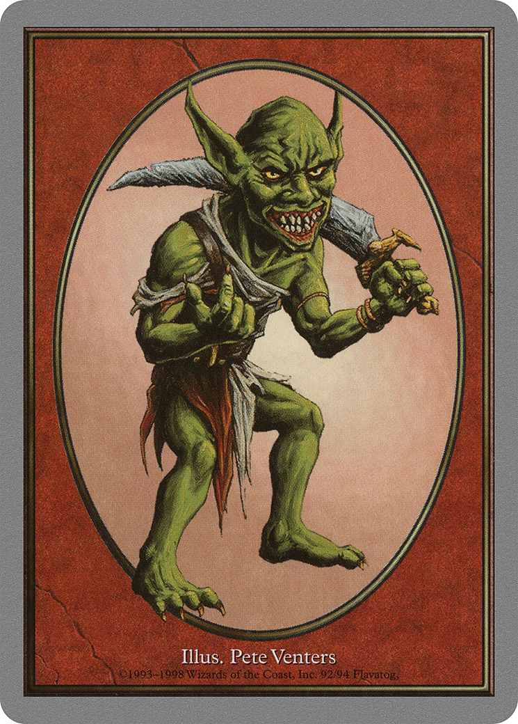 Goblin Token [Unglued Tokens] - The Mythic Store | 24h Order Processing